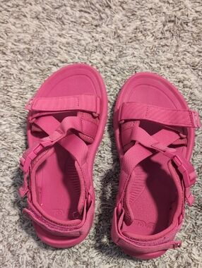 Teva Pink Strappy Sport Sandals